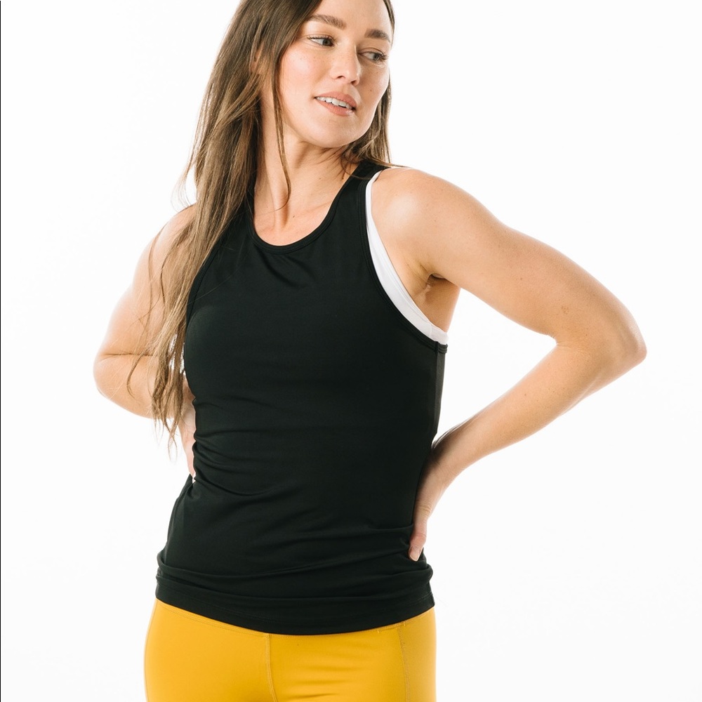ZYIA Black Tank Top